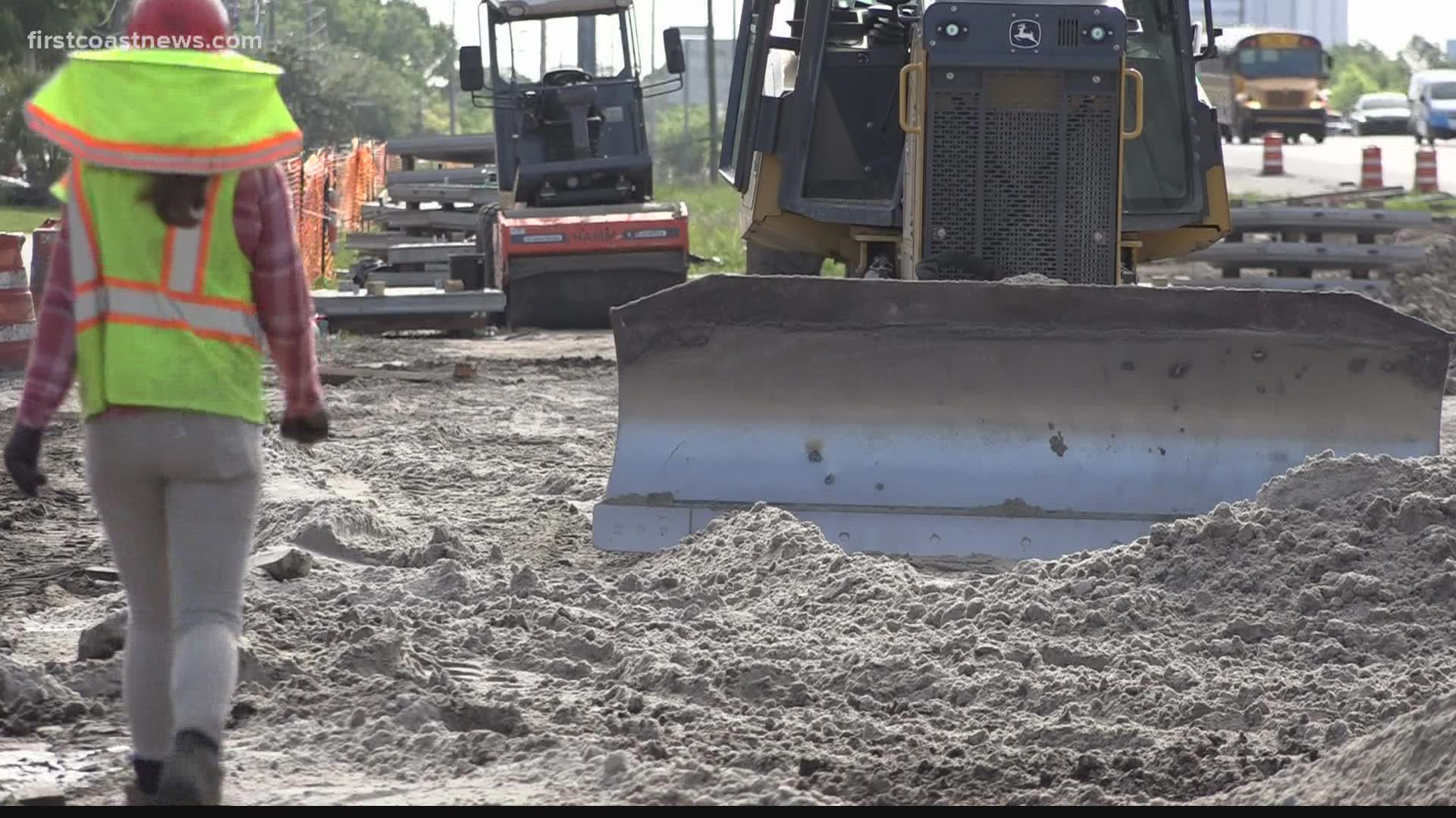 Drive anywhere in Jacksonville and you will likely spot construction barrels. Behind those barrels, though, are workers hoping drivers will be alert and slow down.