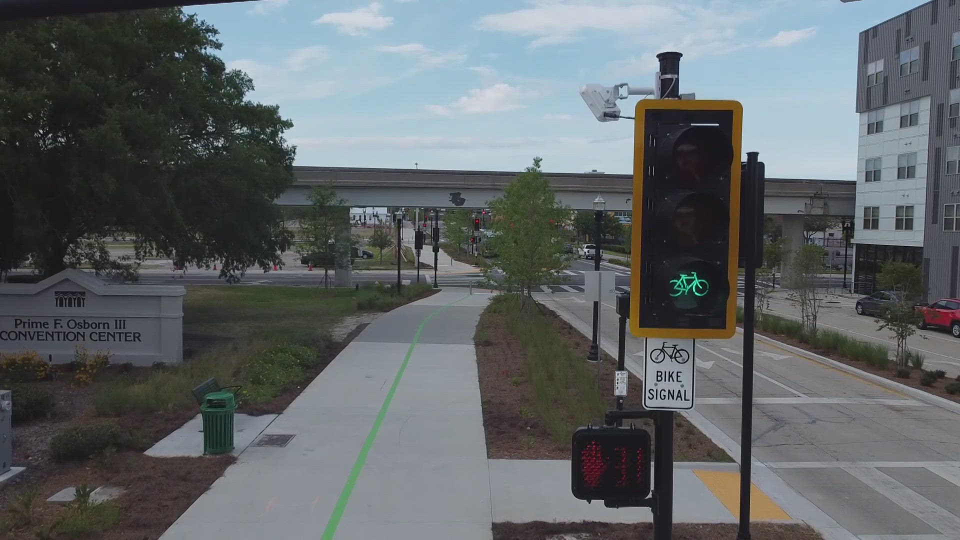 The 1.3-mile segment will eventually connect to 30 miles of trails throughout Jacksonville's Urban Core.