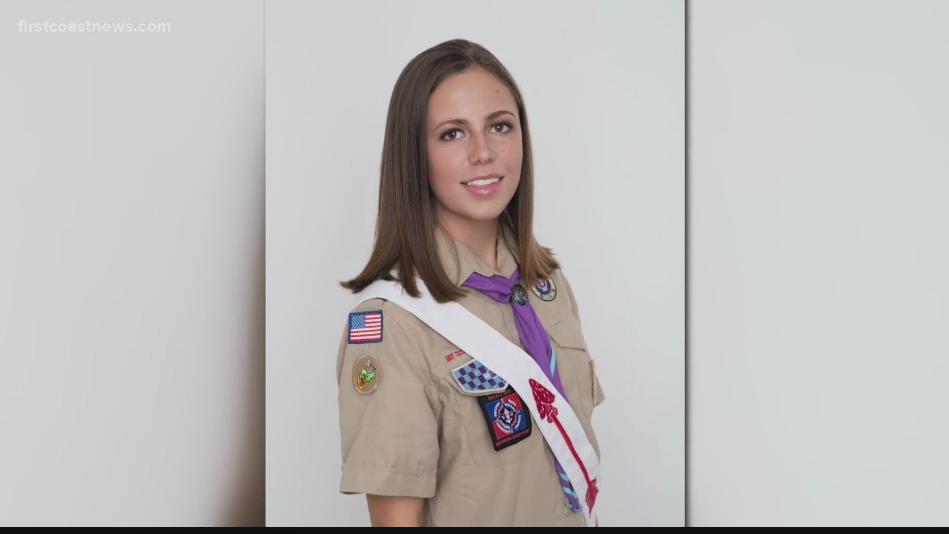 Courtney Laird, 15, will become one of the first girls to join the Eagle Scouts, paving way to a new generation.