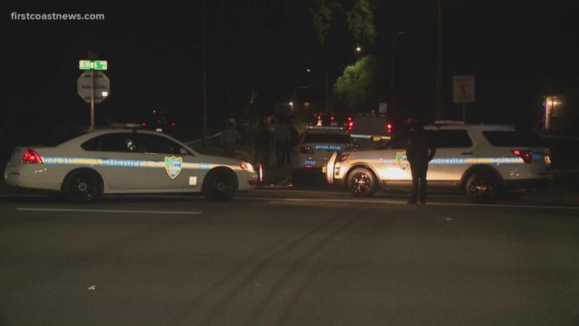 The Jacksonville Sheriff's Office is on the scene of a reported shooting in the Grand Park neighborhood Monday night.