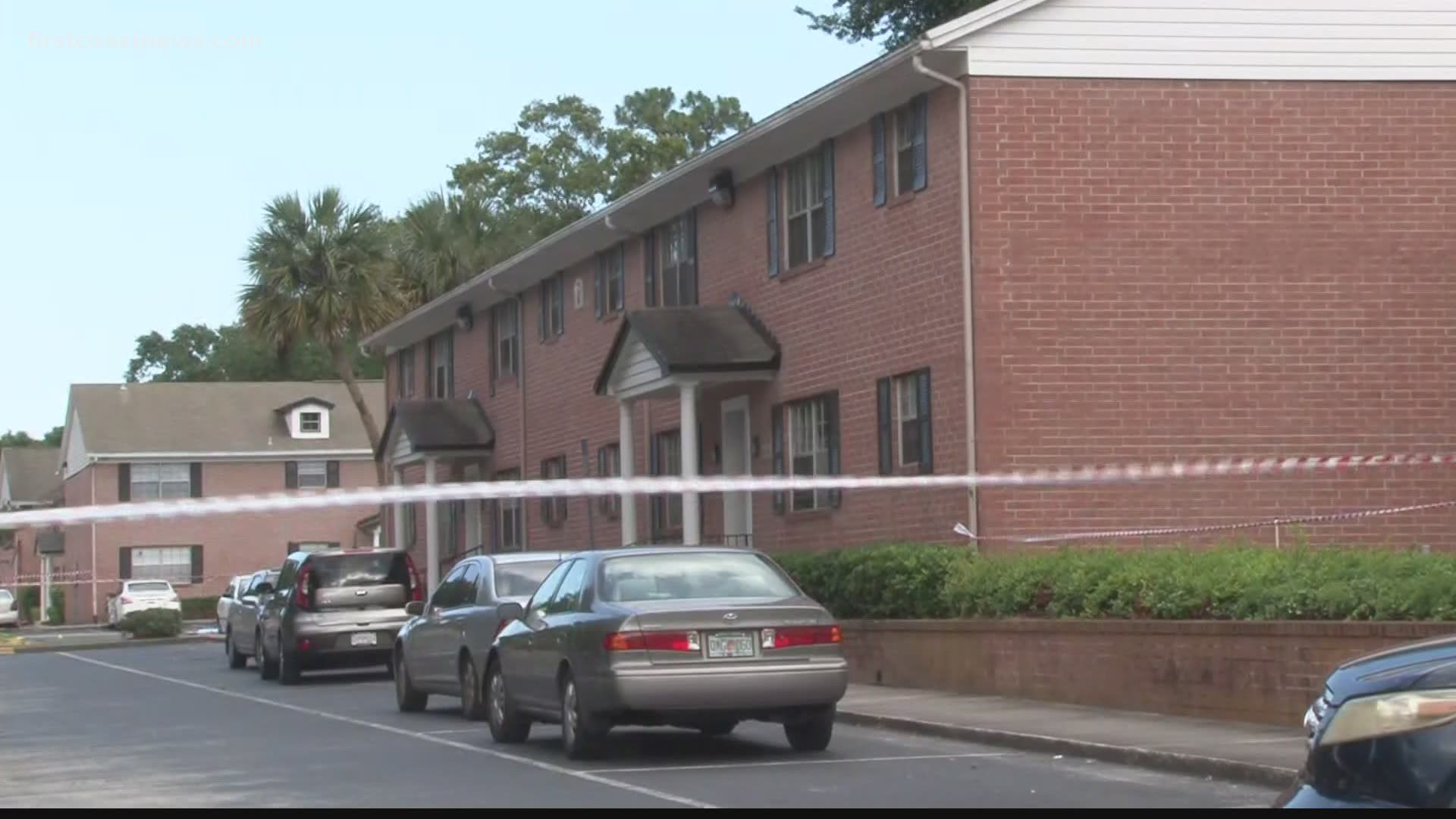 Investigators believe the victim was meeting with two Black men at the apartment complex immediately before the shooting, police said.