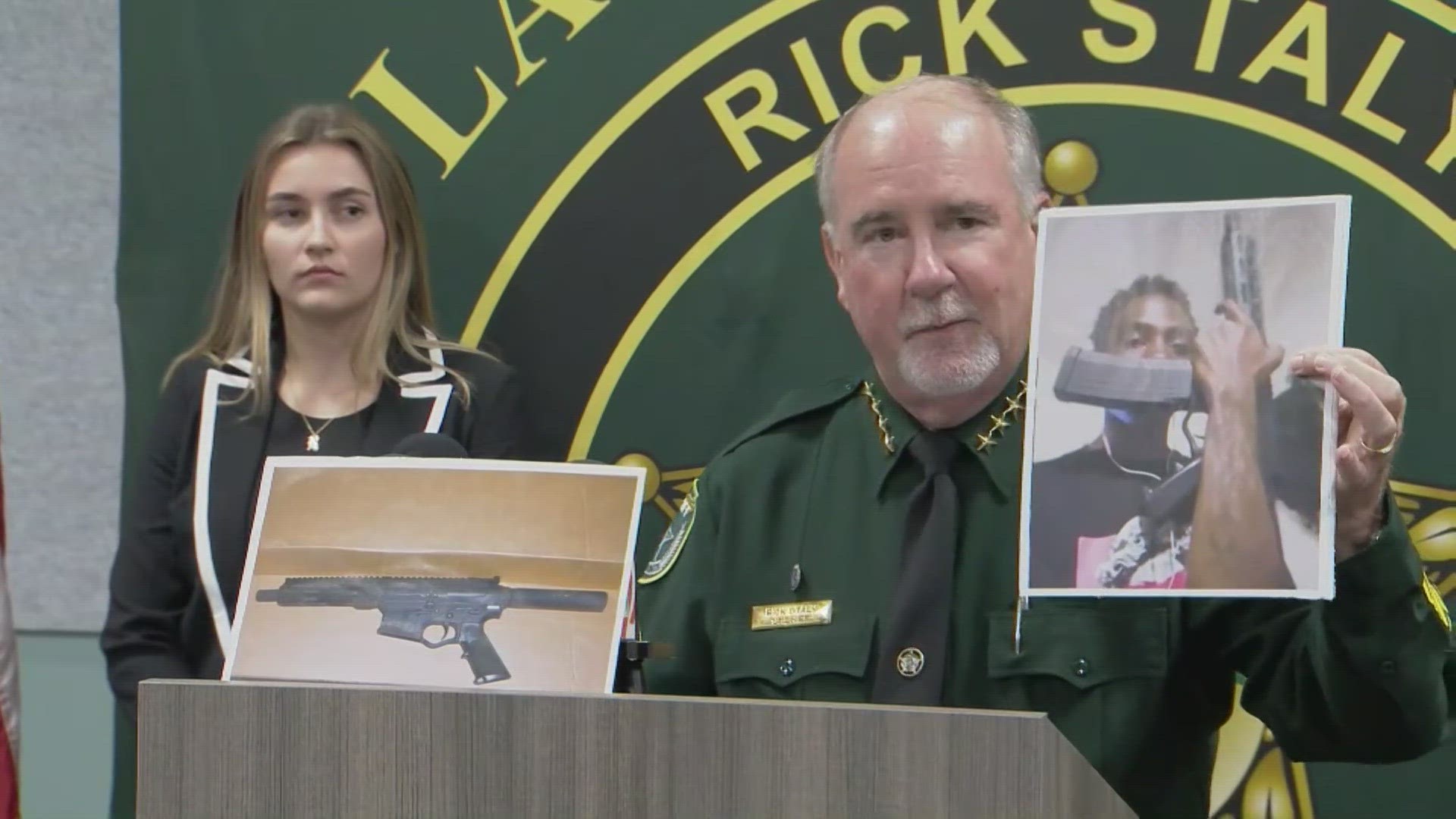 Flagler Co. Sheriff Rick Staly says C.J. Nelson, 21, has been charged with manslaughter with a firearm, as the investigation into the September shooting is ongoing.