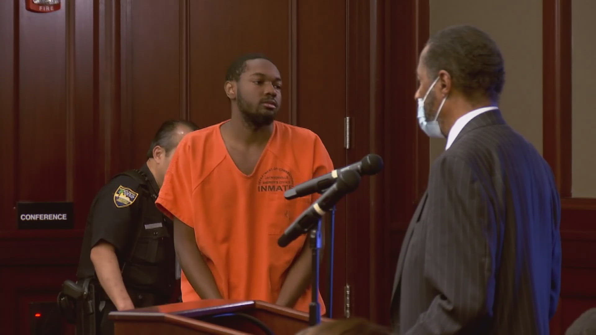 Police said Justin Golden, 21, got into an argument over baby wipes and money with his son's mother, which led to the incident.