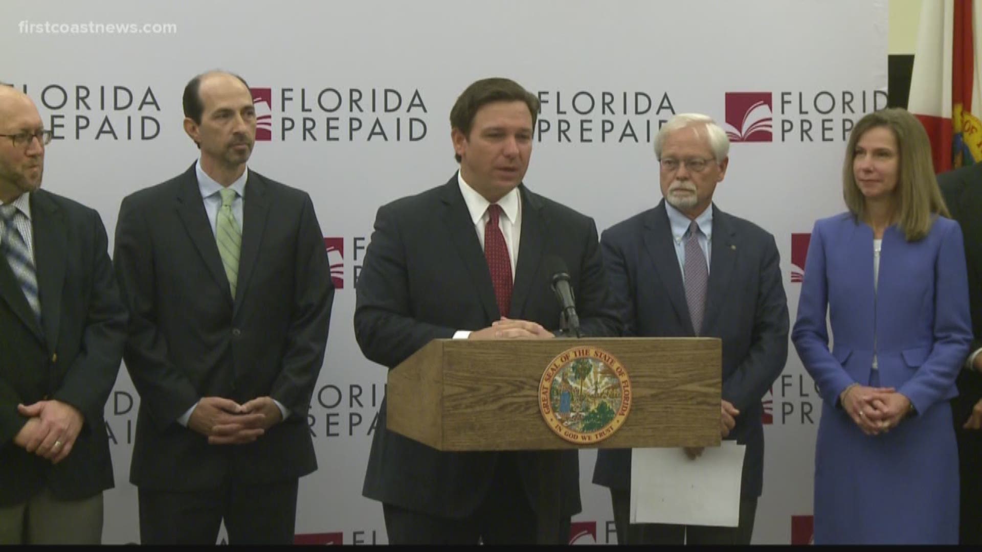 He says the reduction will save Floridians $1.3 billion and will benefit 224,000 current Florida Prepaid customers.