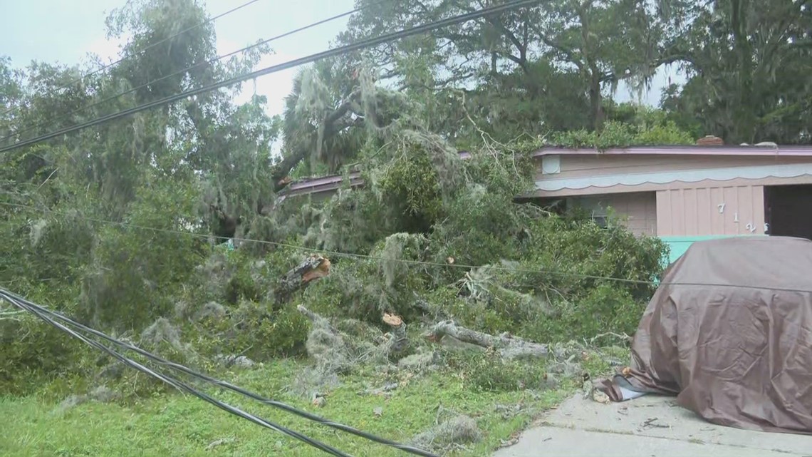 Idalia aftermath causes damage and destruction across First Coast ...