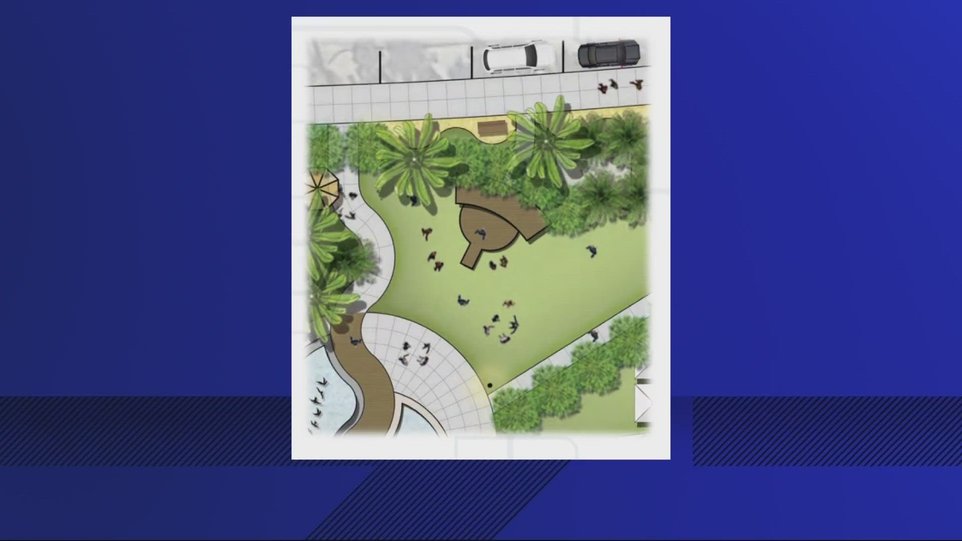 A city council meeting discussed new redevelopment plans Monday for Seawalk Pavilion. The proposed project is called 'The Heavens.'