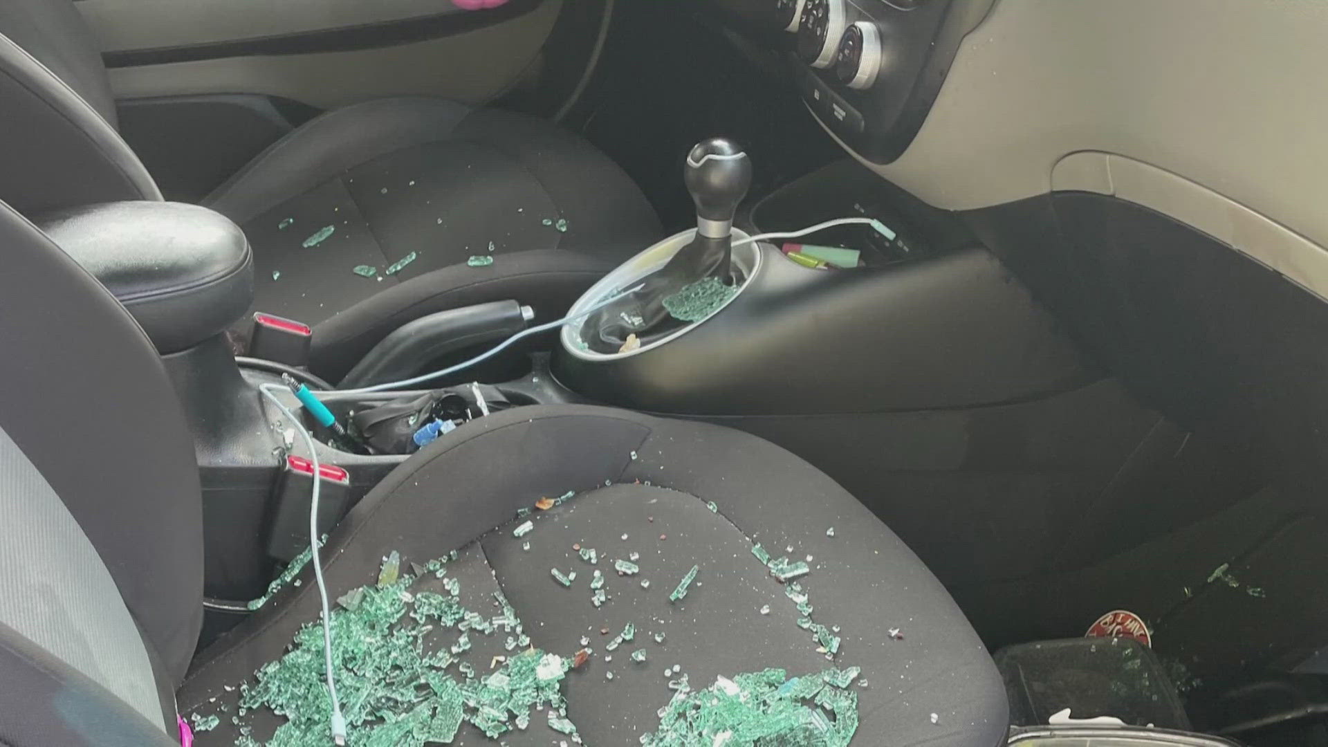 The city's victim services center proactively reaches out to victims of crime. It reimbursed two neighbors whose car windows were smashed by the burglars.