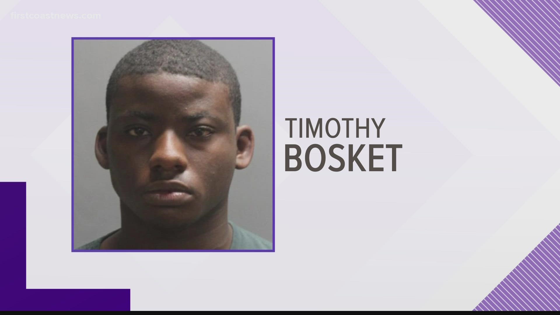 Police announced Monday they arrested 18-year-old Timothy Bosket in connection with the shooting.