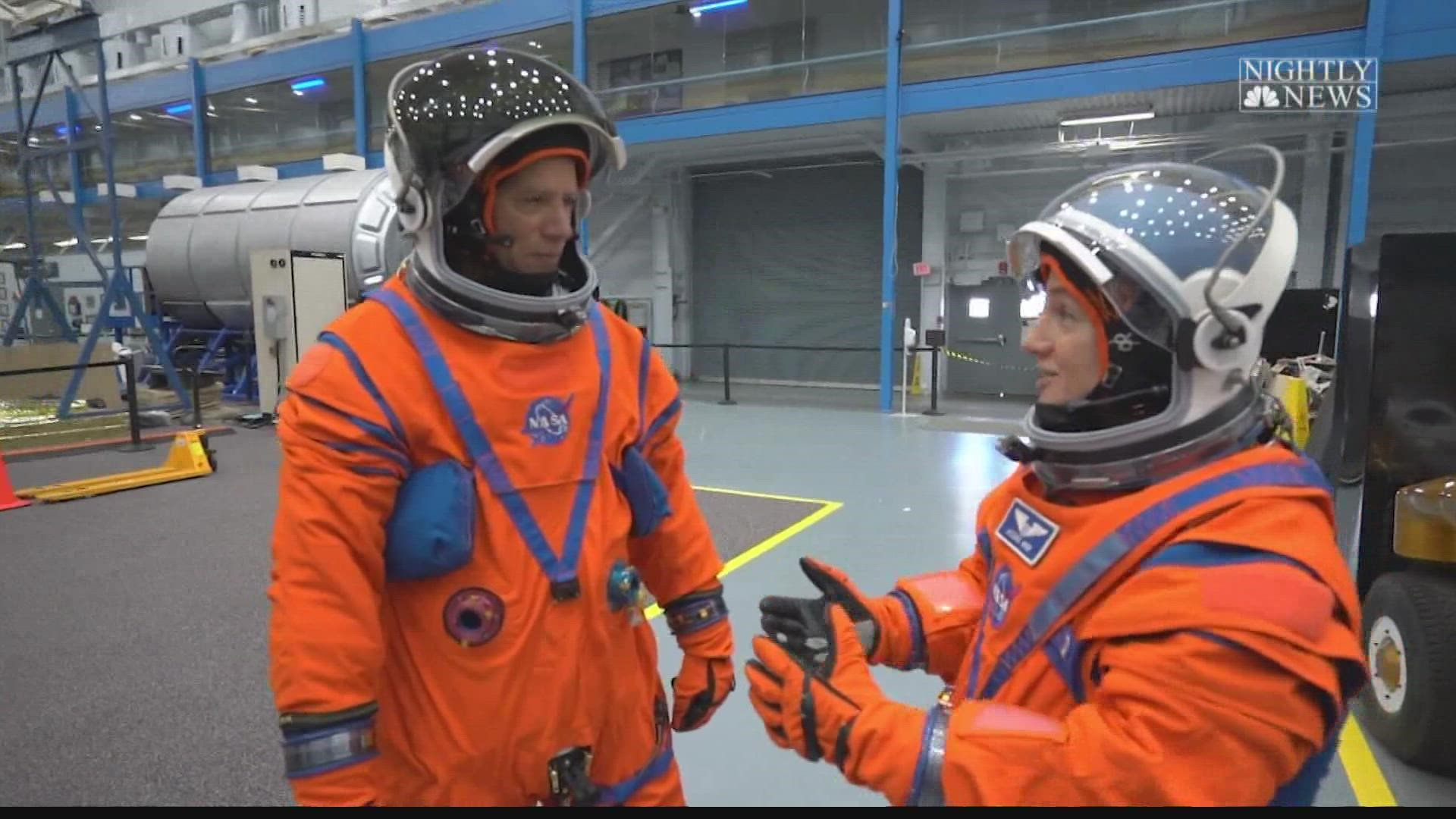 The Artemis, ready for liftoff. Lester Holt talks to a member of the astronaut team heading to the moon.