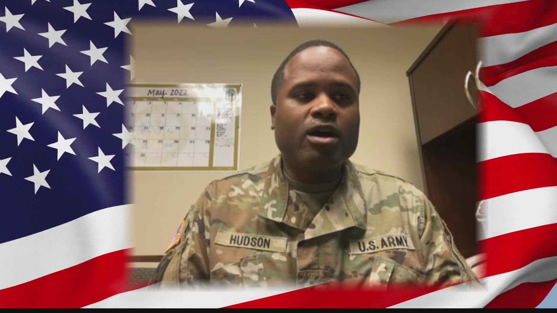 The Jacksonville native has been in the United States Army for 14 years and is currently stationed at Fort Stewart in Georgia.