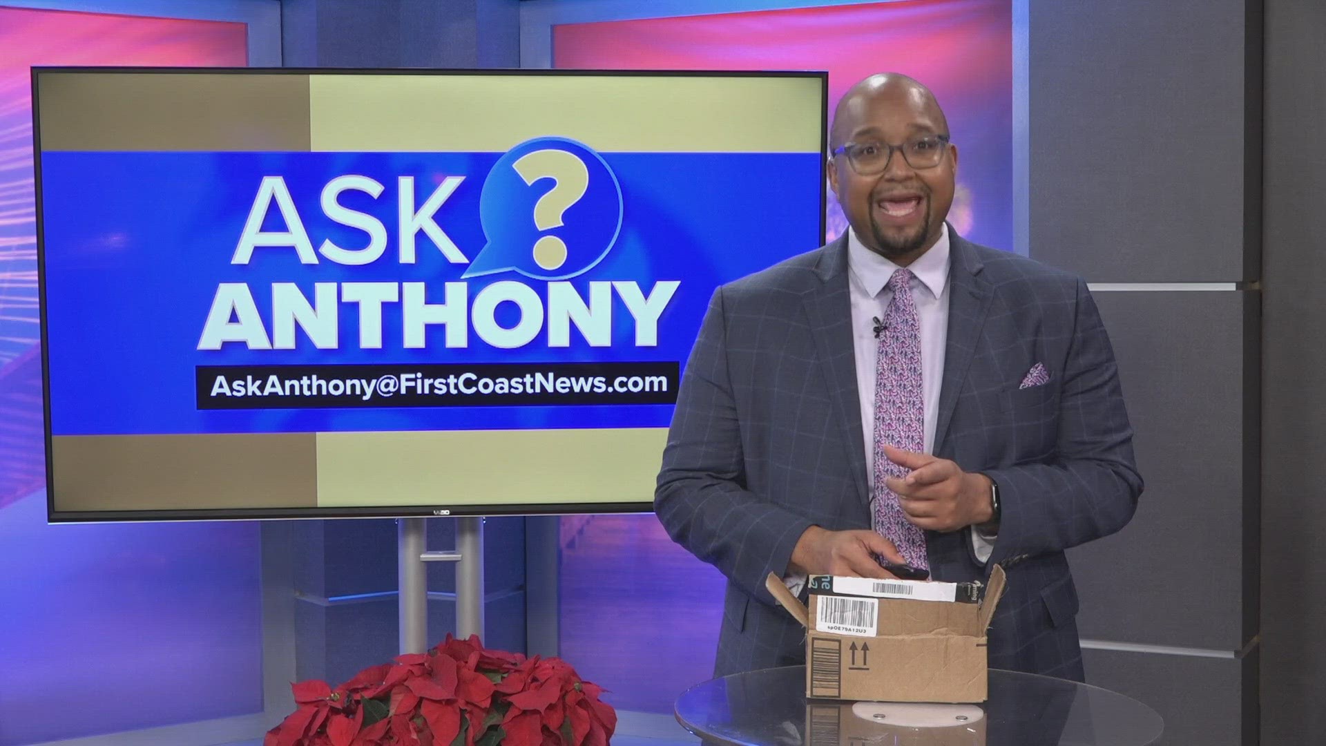 First Coast News Anchor Anthony Austin received an Amazon delivery to his front door he wasn't expecting.  After doing some research, he discovered it was a scam.