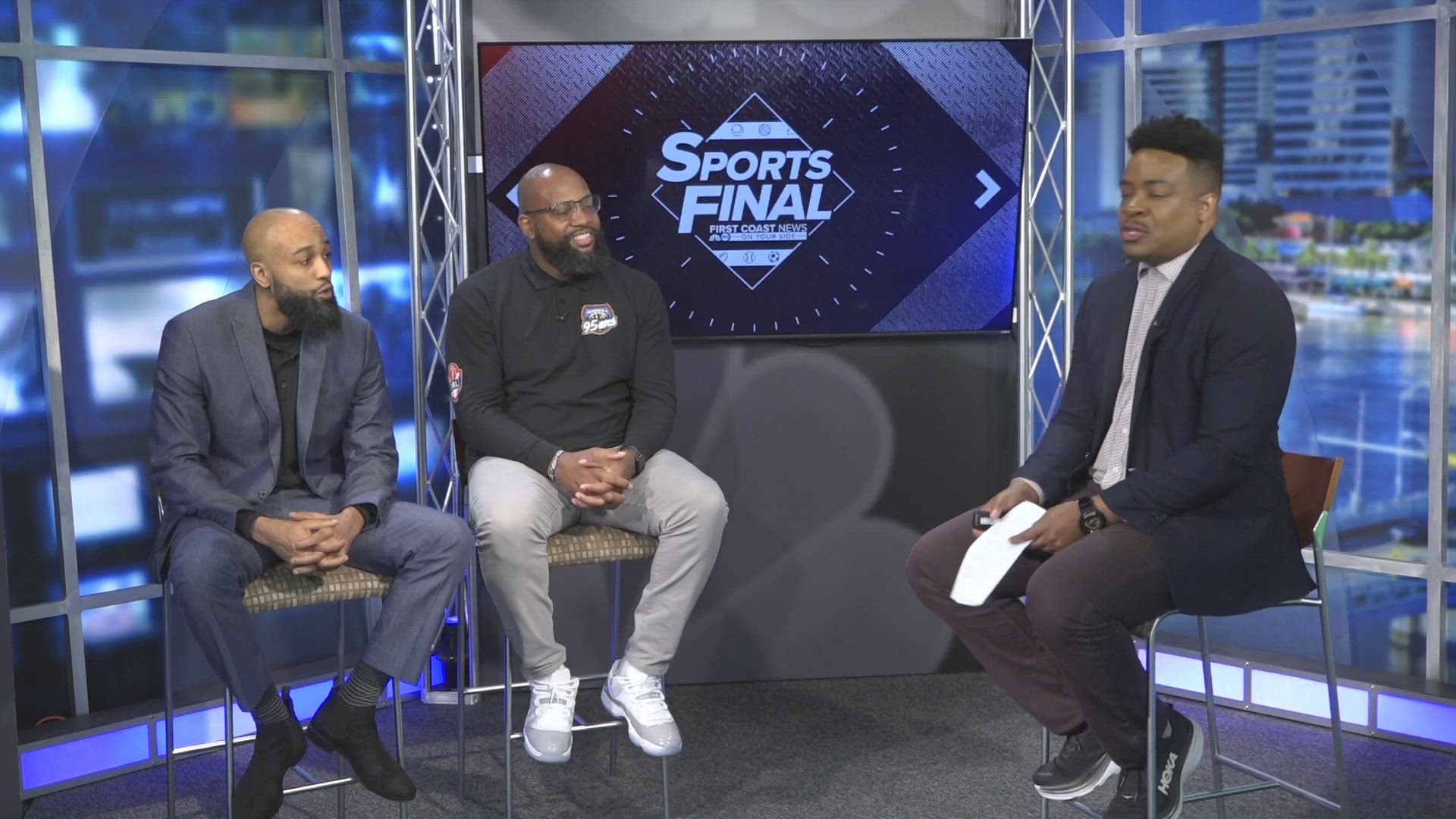 95ers head coach Jerrod Tucker and GM Dwane Joshua joined Sports Director Chris Porter to talk about Jacksonville's newest semi-pro basketball squad.