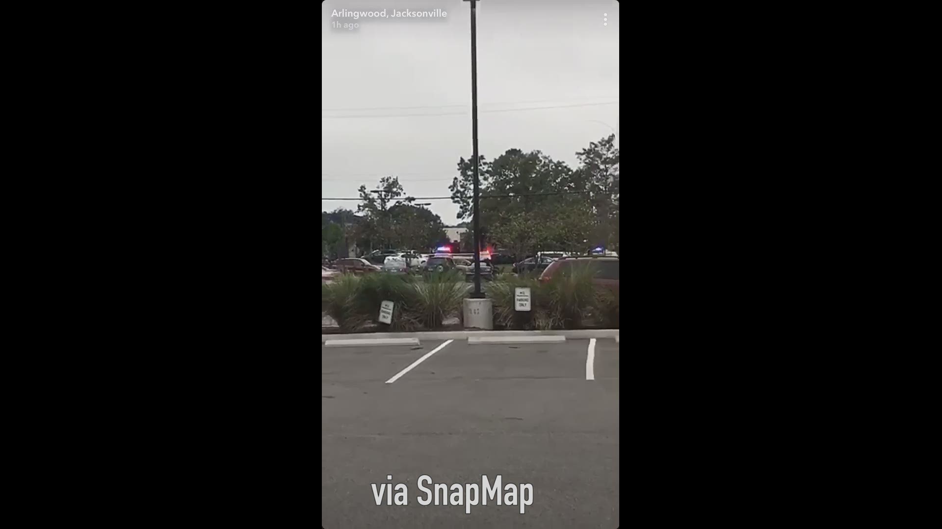 WATCH ' SnapMap video shows heavy police presence on Merrill Road
