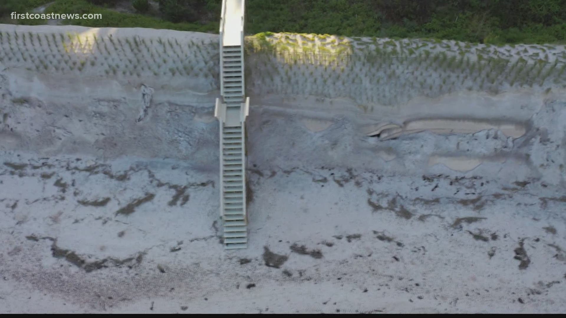 Homeowners say exposed beach reinforcement devices prove they were needed, opponents call their exposure an "epic fail."