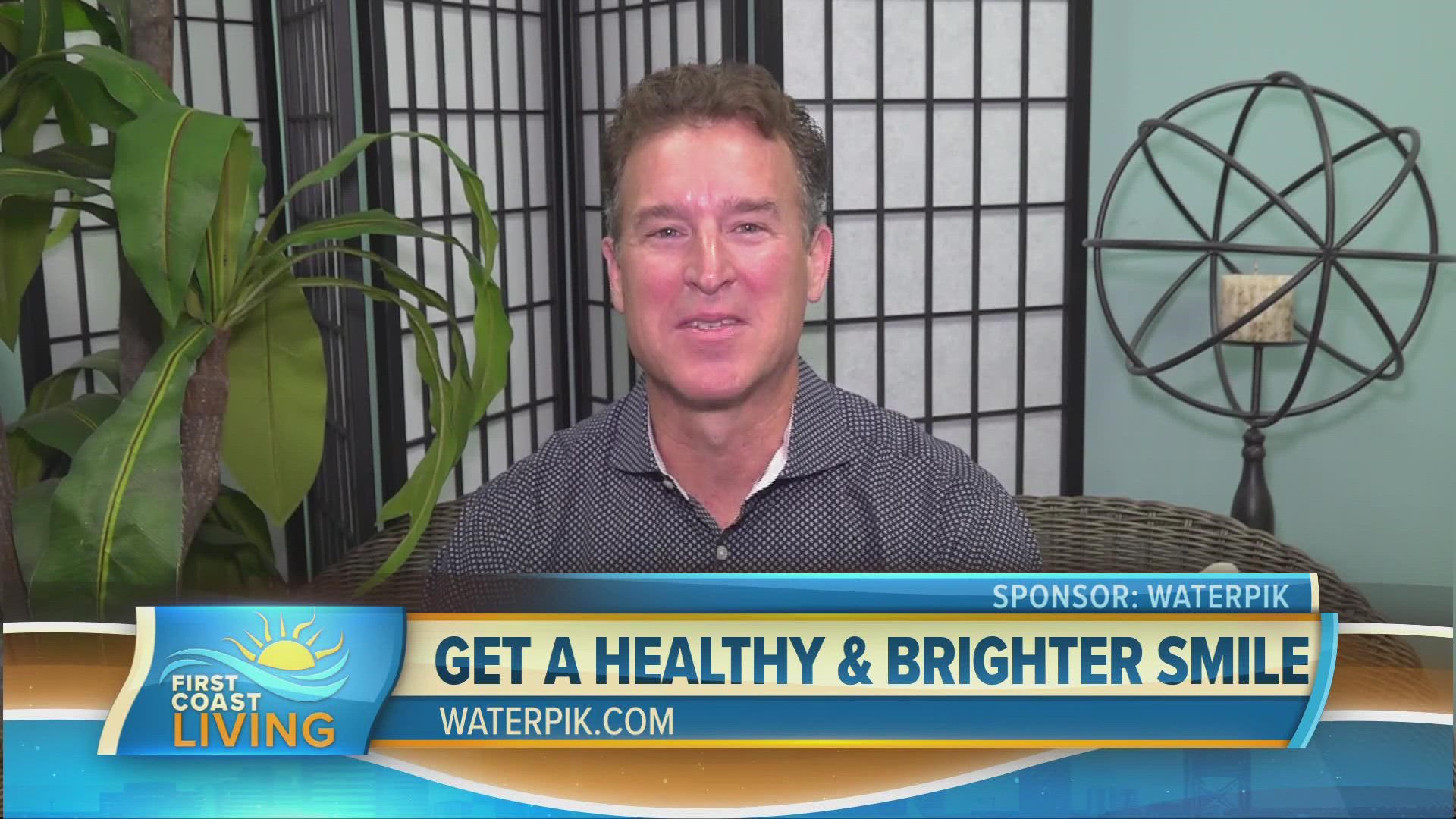 Dr. Chris Strandburg, Board Certified Dentist and Waterpik Spokesperson, shares tips for a healthy and brighter smile.