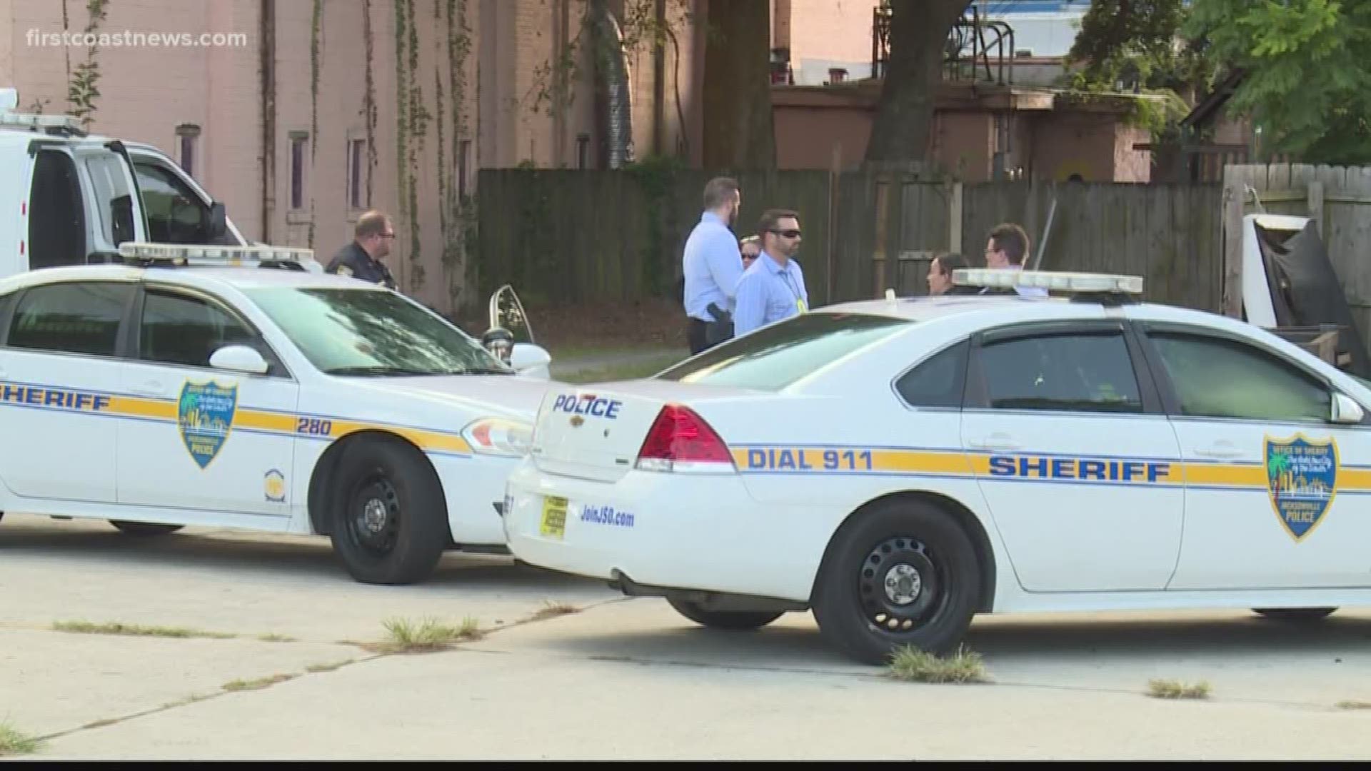 The Jacksonville Sheriff's Office said a body was found near a dumpster in Arlington, but foul play is not suspected.