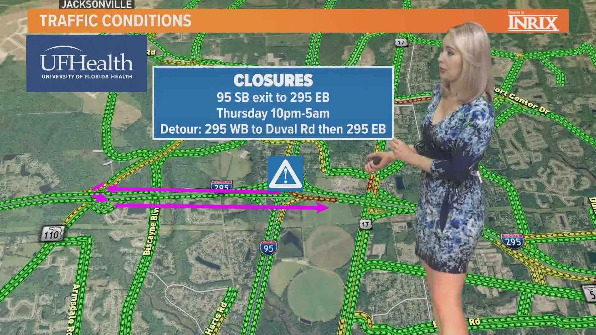 With the start of the new year comes new traffic patterns and road closures. Katie Jeffries is on your side with what to look our for across Jacksonville.