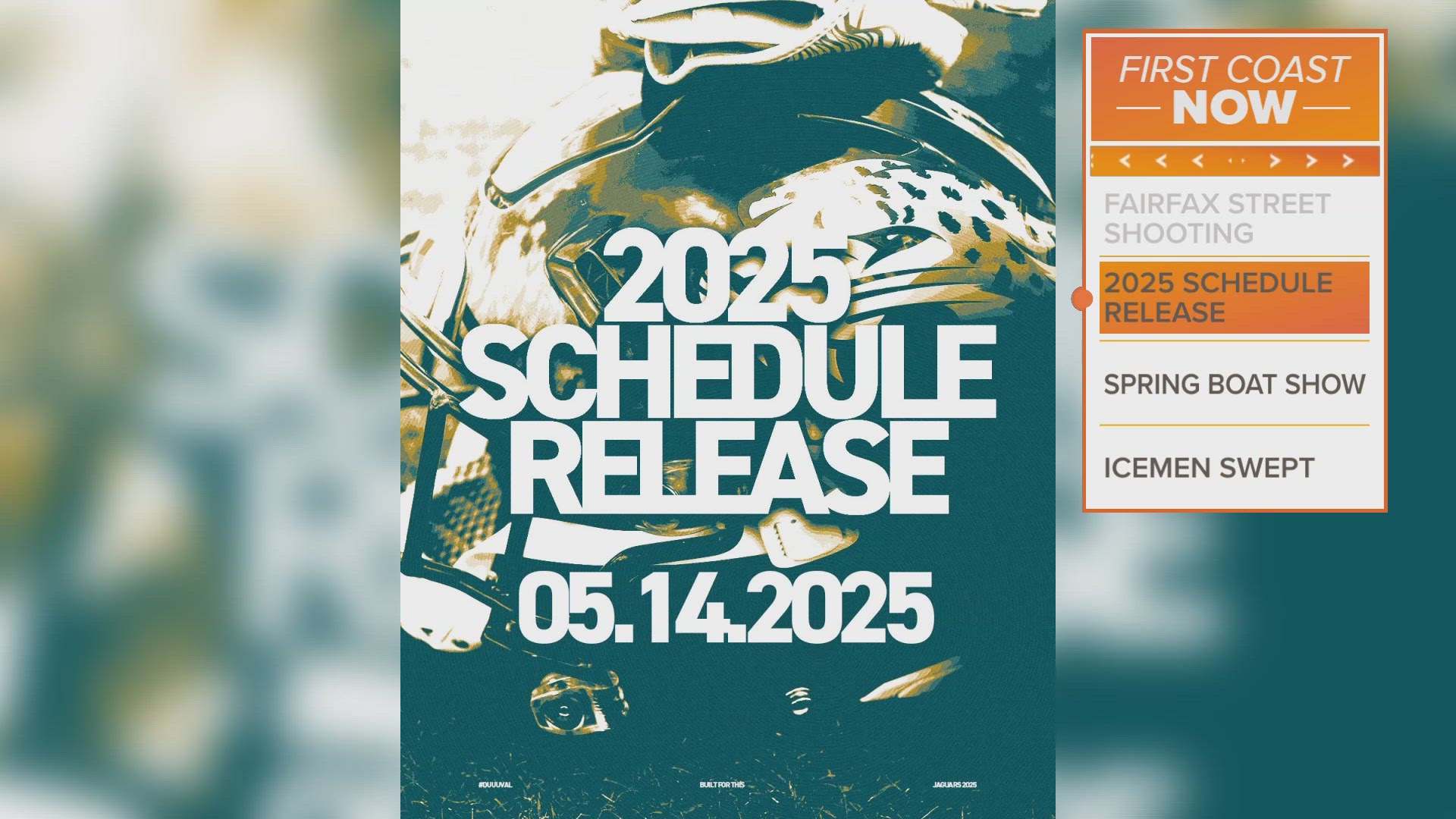 The Jags' 2025 schedule will include playing all four teams from the AFC West and all four teams from the NFC West.