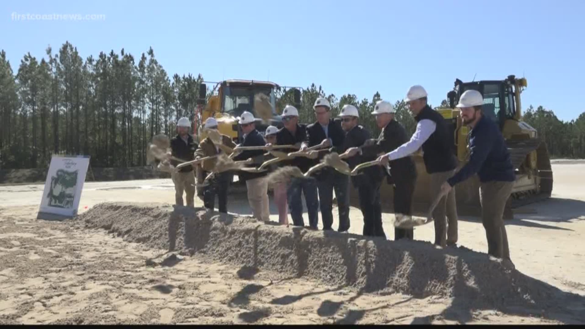 The 1,500-acre community, called Tributary, will be located near A1A and Edwards Road just west of I-95 and will contain around 3,200 homes.