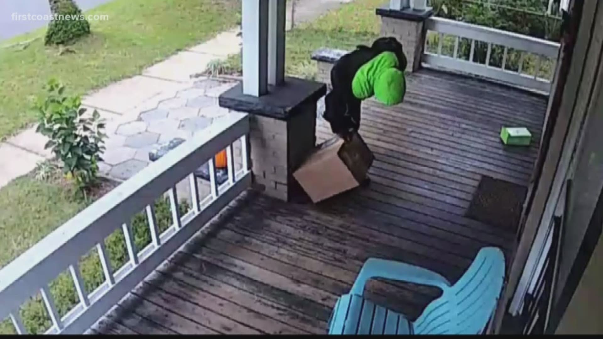 Online shopping is on the rise and unfortunately so is the number of people falling victim to theft from so-called 'porch pirates.'