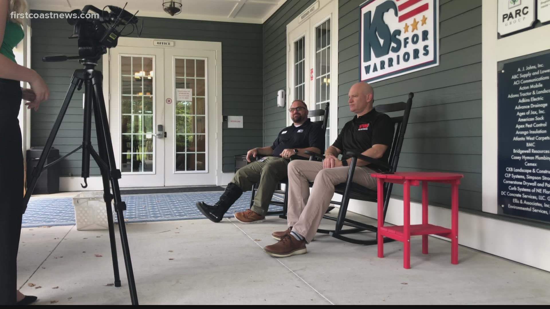 The Fire Watch organization works to prevent veteran suicide on the First Coast. The founder says the anniversary of 9/11 could trigger some vets.
