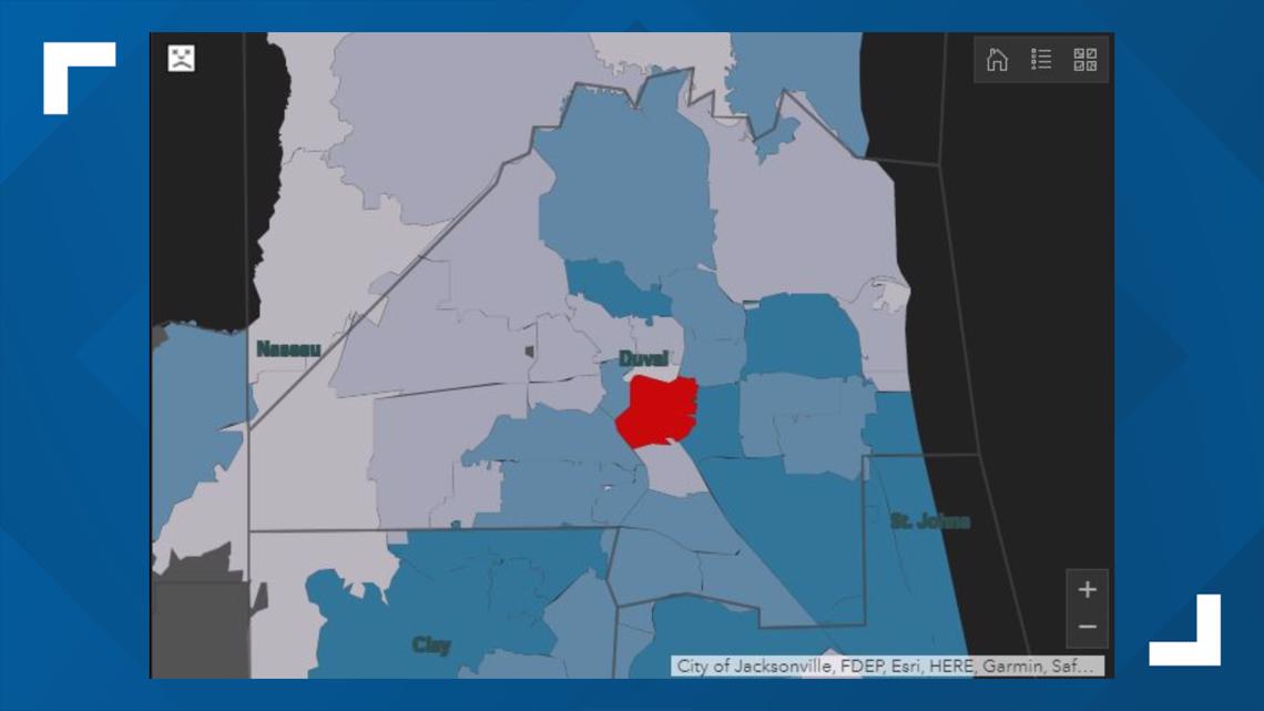 how many covid cases in jacksonville fl