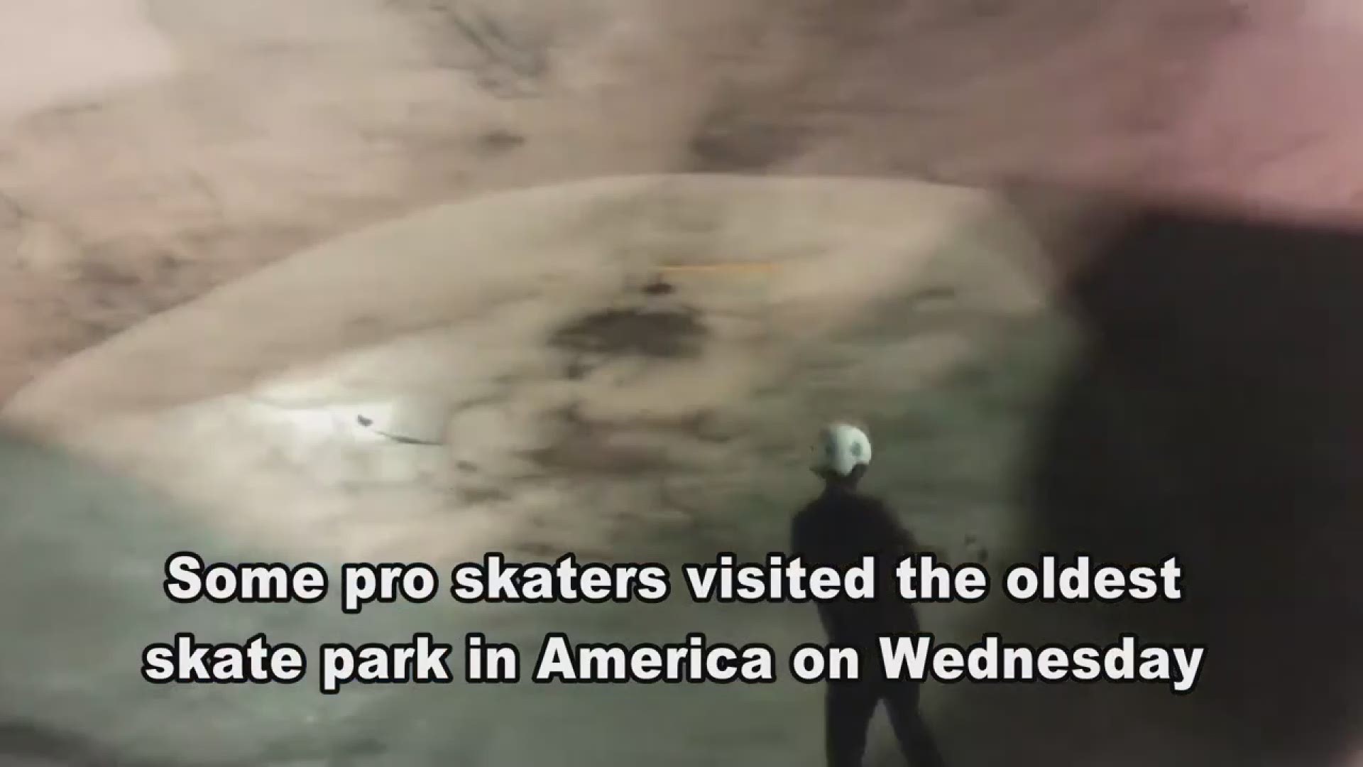 FCN was there and spoke with some of the skateboarders.