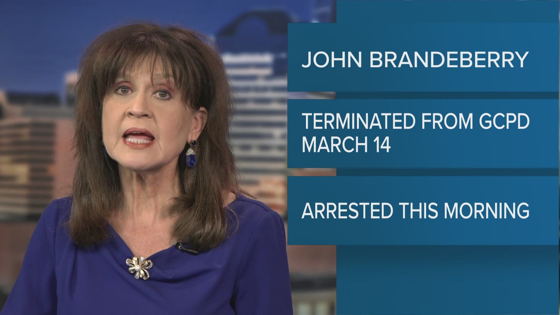 Brandeberry was fired on March 14.