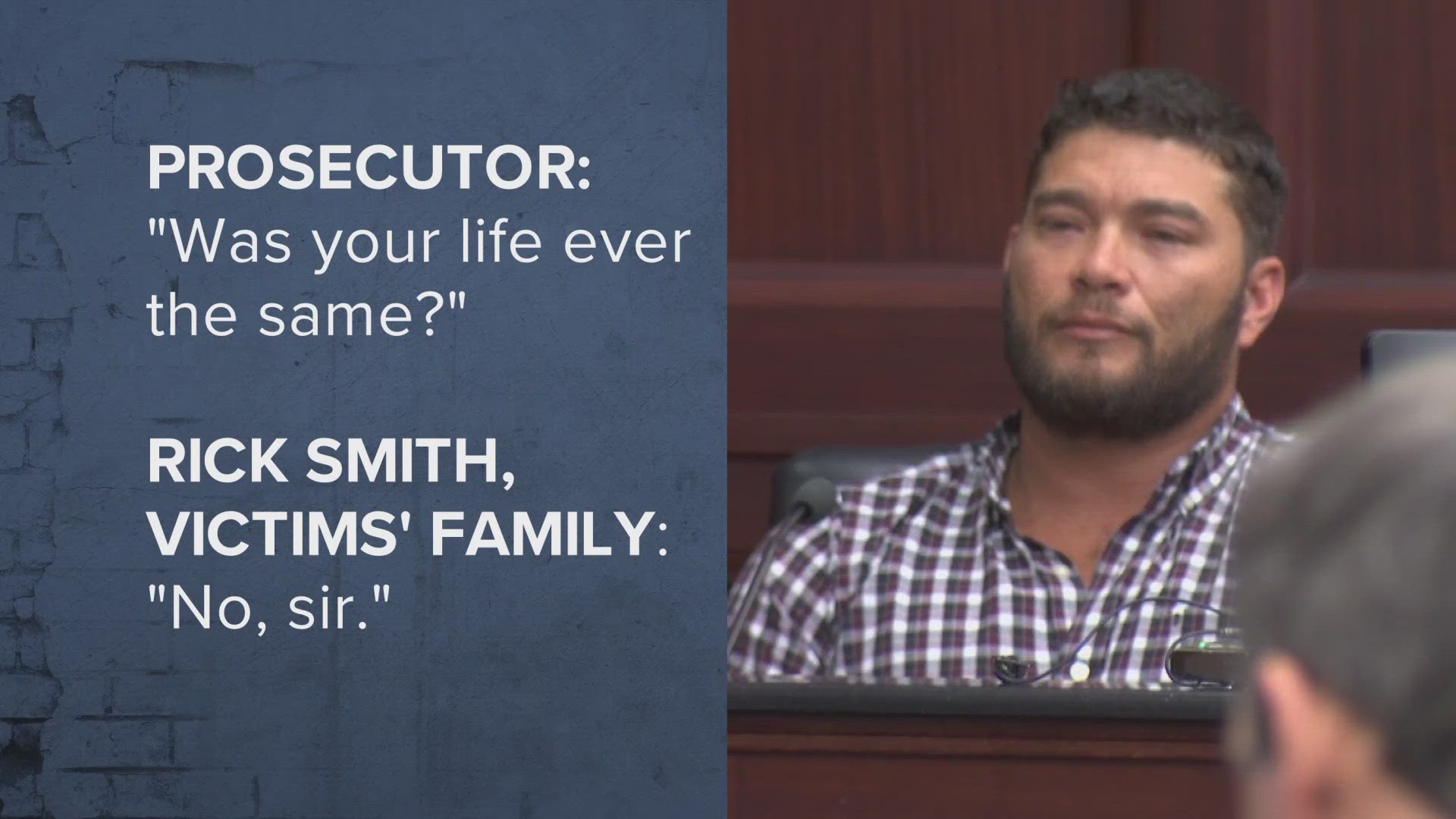 The defense is arguing that Pinkney Carter 'snapped' and that's why he committed the murders. Under Florida's new death penalty laws, he is being resentenced.