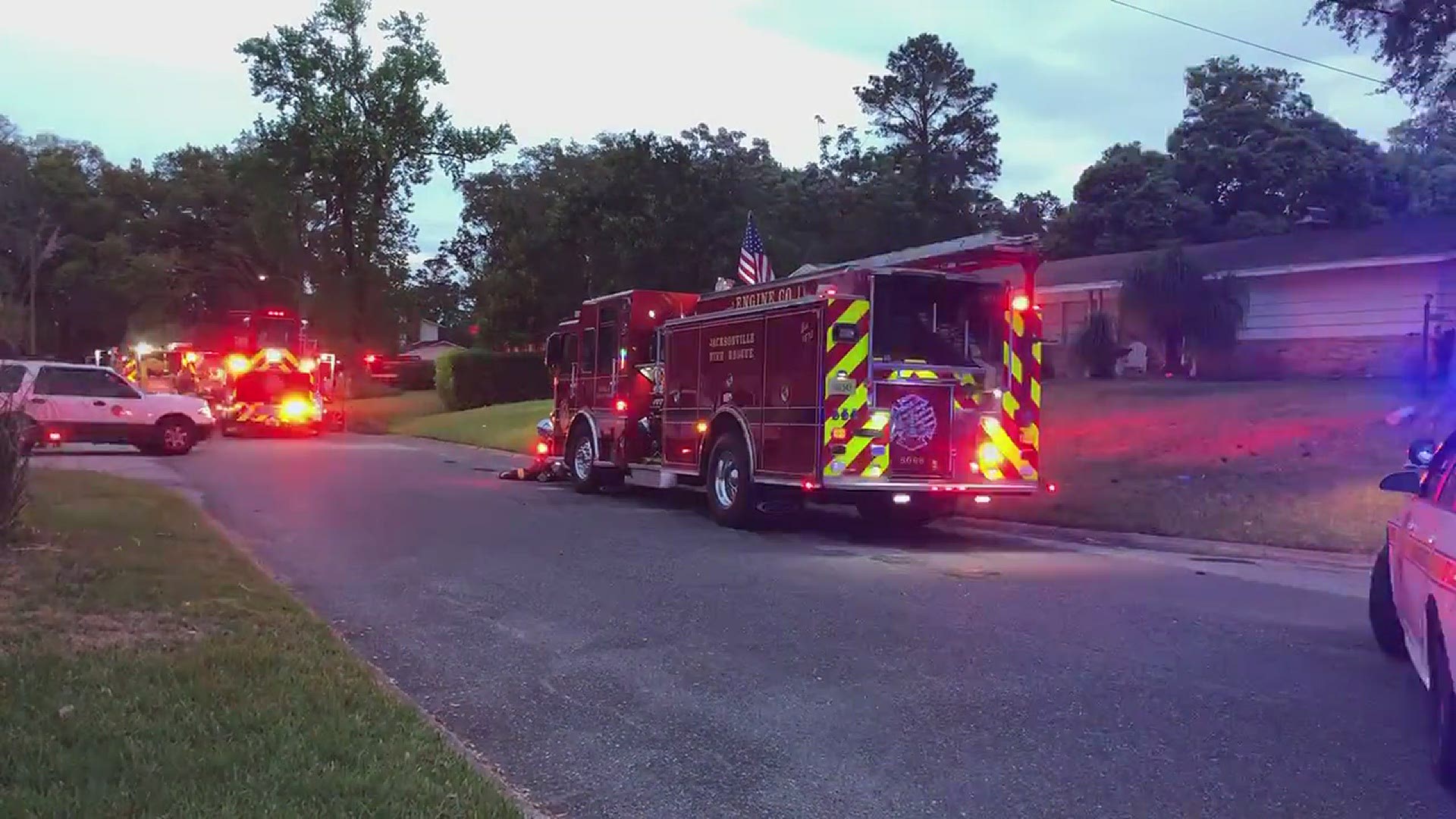 Fire crews One dead in house fire in Jacksonville