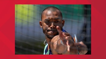 Olympics Watch Party: Family, friends gather to cheer on Jacksonville's Garrett Scantling