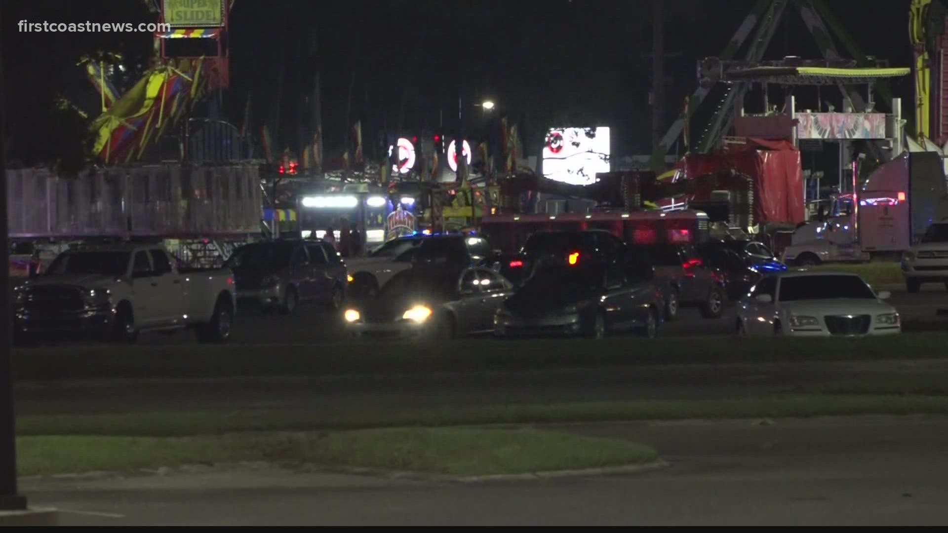 It was the second week of the carnival and Chief Jeff Johnson with the Clay County Sheriff's Office says there were multiple fights in the parking lot.