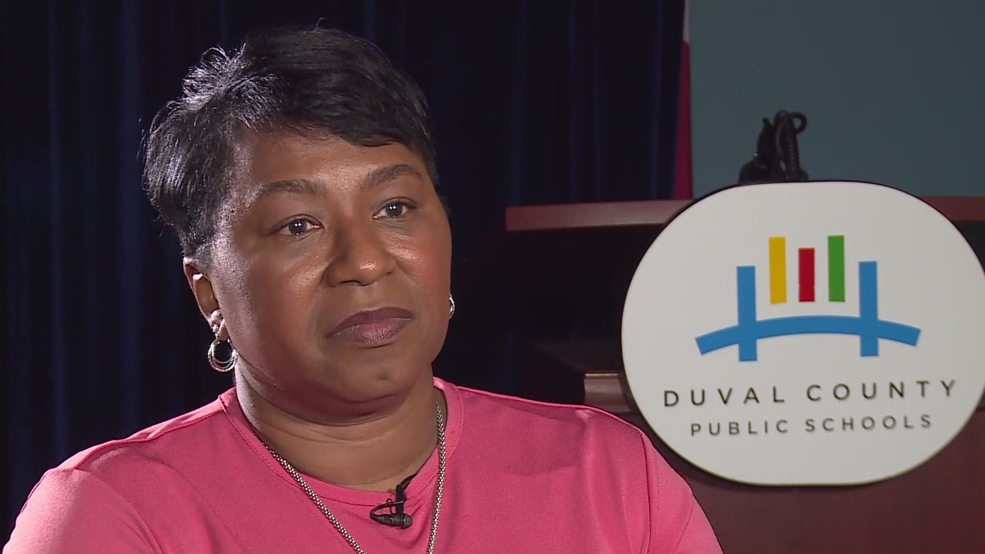 Dr. Diana Greene, superintendent of Duval County Schools, spoke Wednesday afternoon about the shooting which took place near a bus stop earlier that morning.