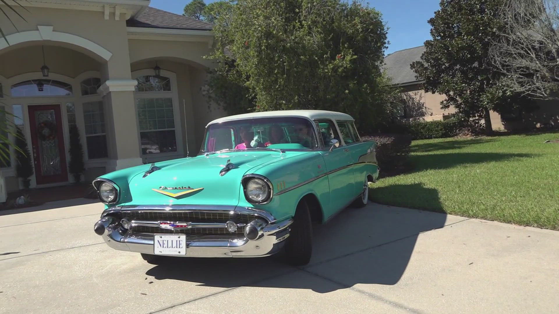 Two local couples tell fun stories of the '57 Chevy from their dating days and also urge doing Buddy Check because it helped save the lives of both wives.