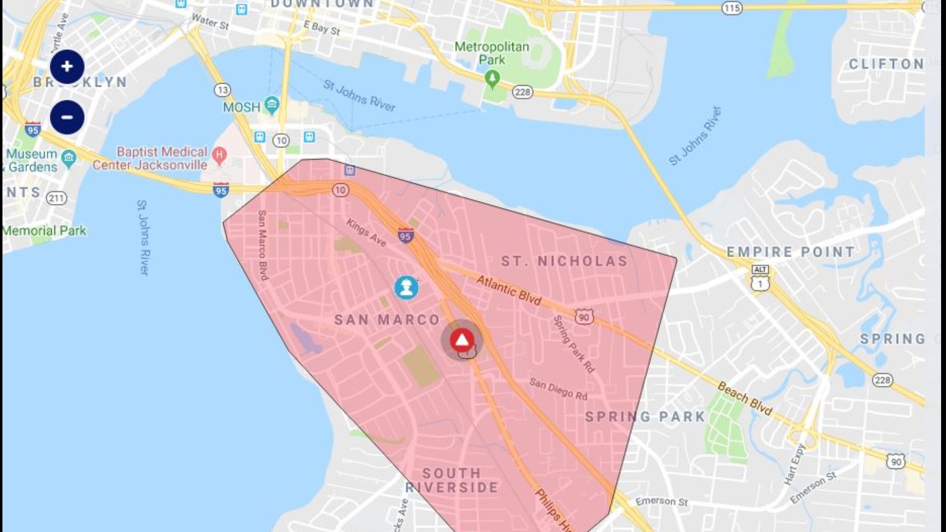 JEA investigating cause of power outage in San Marco