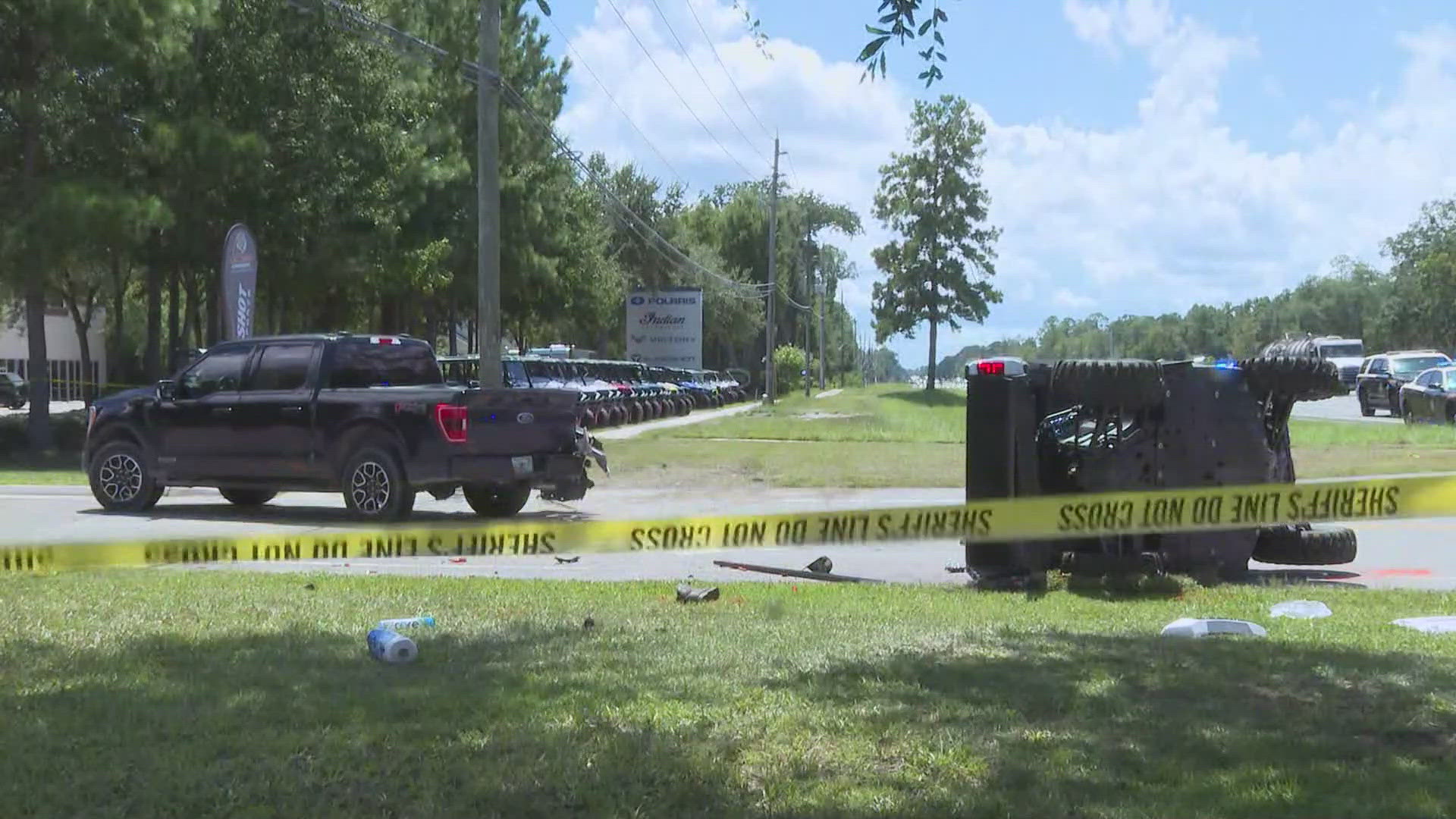 A 36-year-old Middleburg man was killed in Fleming Island Friday after a crash involving a truck and an ATV, a Florida Highway Patrol report said.