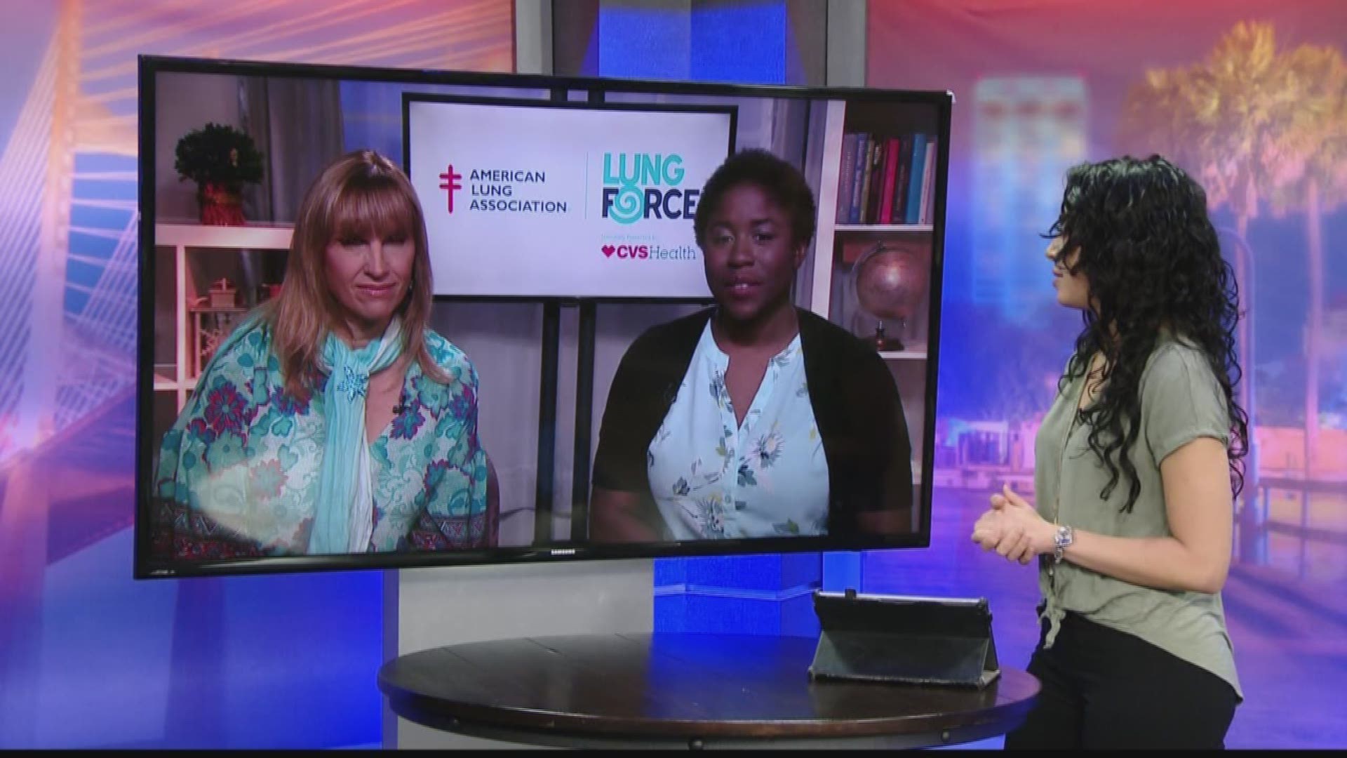 It's National Women's Lung Health week and a doctor and Lung Force advocate share information about the number one cancer killer and treatment options.