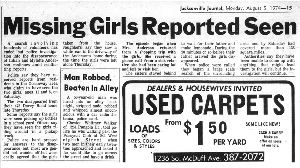 Unsolved Five Missing Girls In Three Months In 1974 