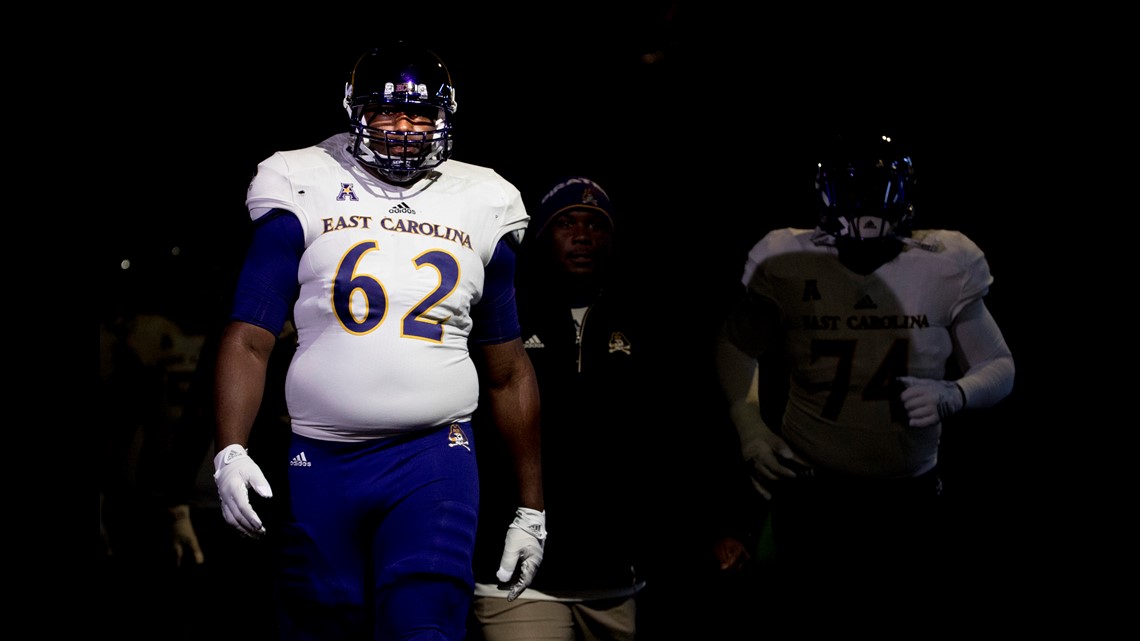 Jaguars sign former ECU offensive lineman Brandon Smith after weekend tryout