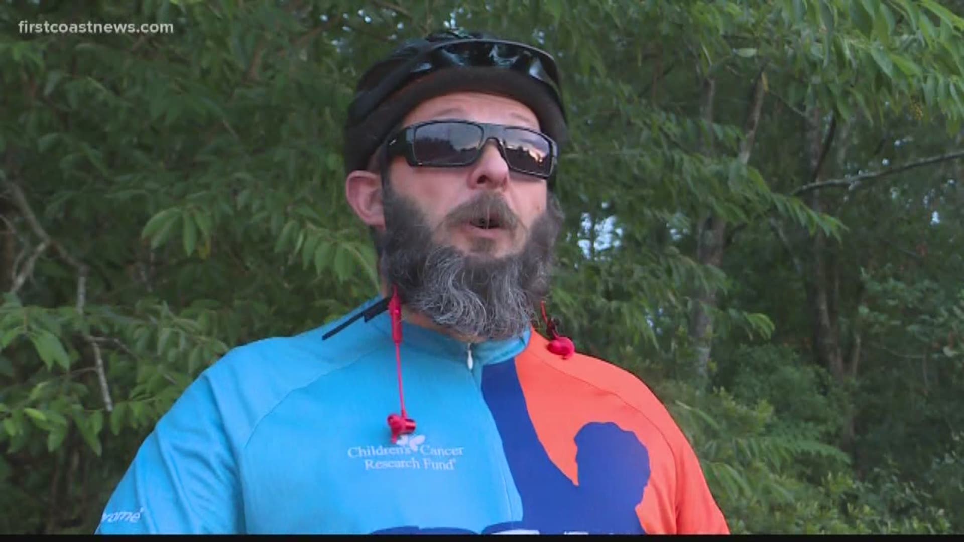 A Jacksonville man is leading a cycle challenge to help fight cancer.