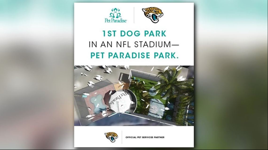 Jaguars, Pet Paradise announce new details on NFL's first in-stadium dog  park