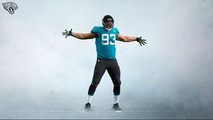 Jacksonville Jaguars to wear new uniforms in 2018