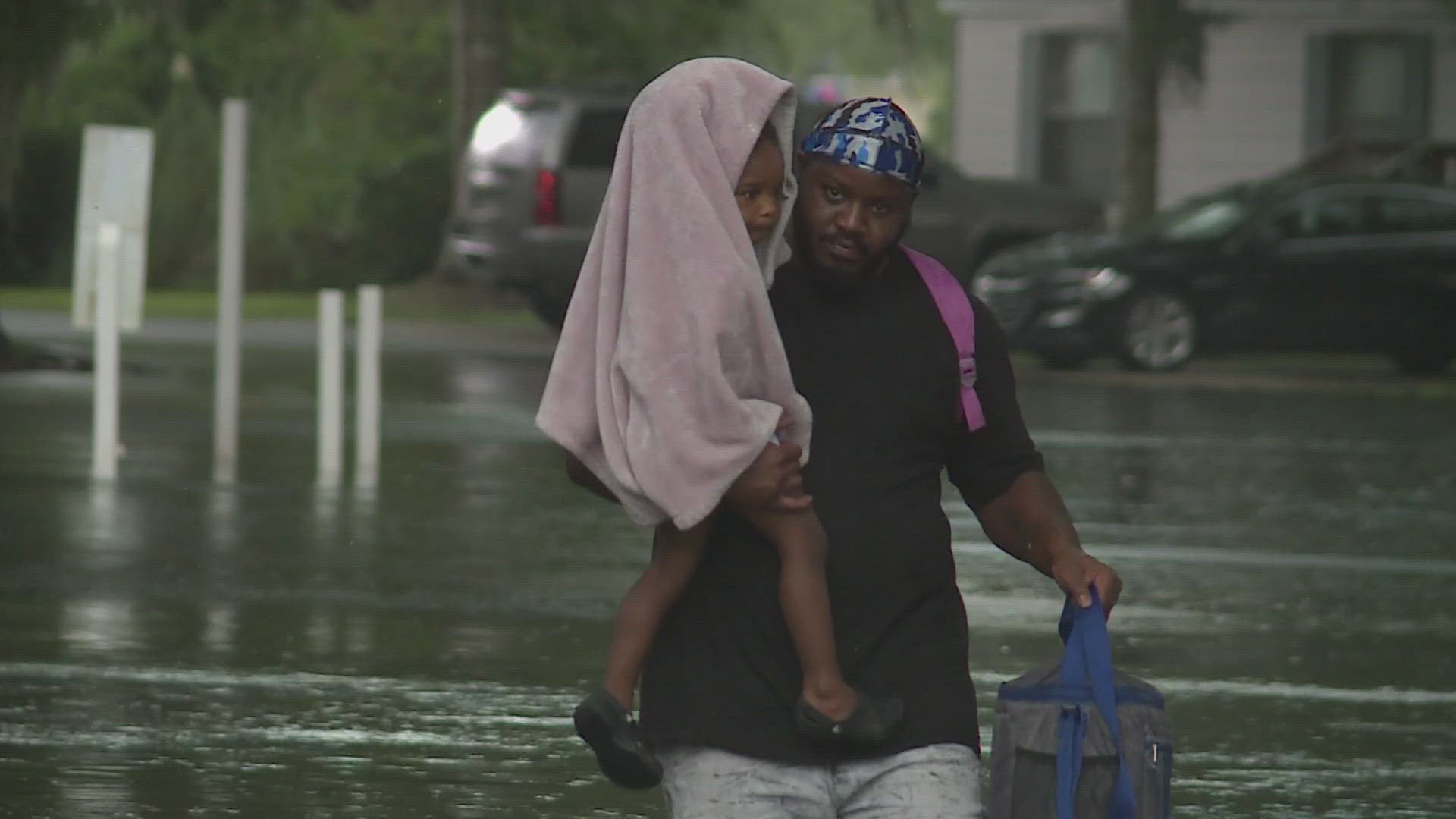 Neighbors in a Southeast Georgia community are trying to keep their heads, and their frustrations, above water.