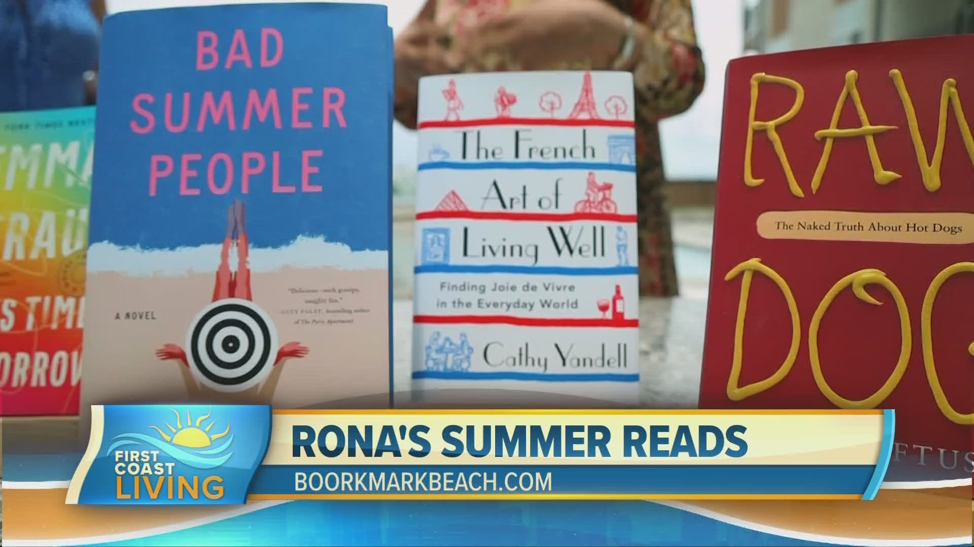 Summer is not complete without some new beach reads. Rona Brinlee, the owner of The BookMark in Neptune Beach amazes Jordan with great books for a new season.