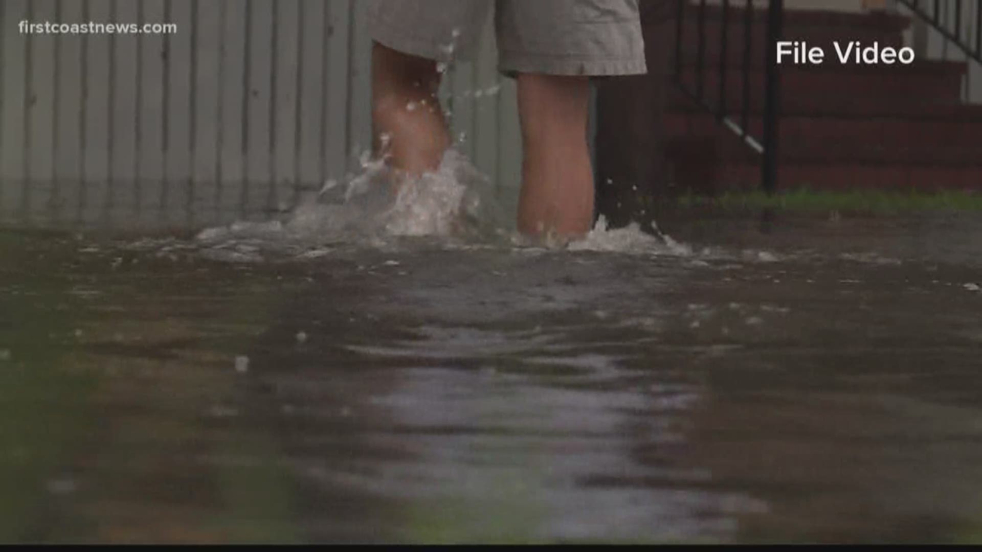 A report done for the UN on climate change says sea levels are rising at a rapid rate and could mean a lot more flooding for cities like Jacksonville.