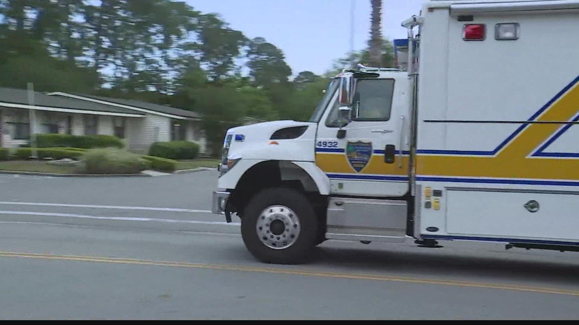 First Coast News first learned about the standoff from viewers around 3:30 in the afternoon.