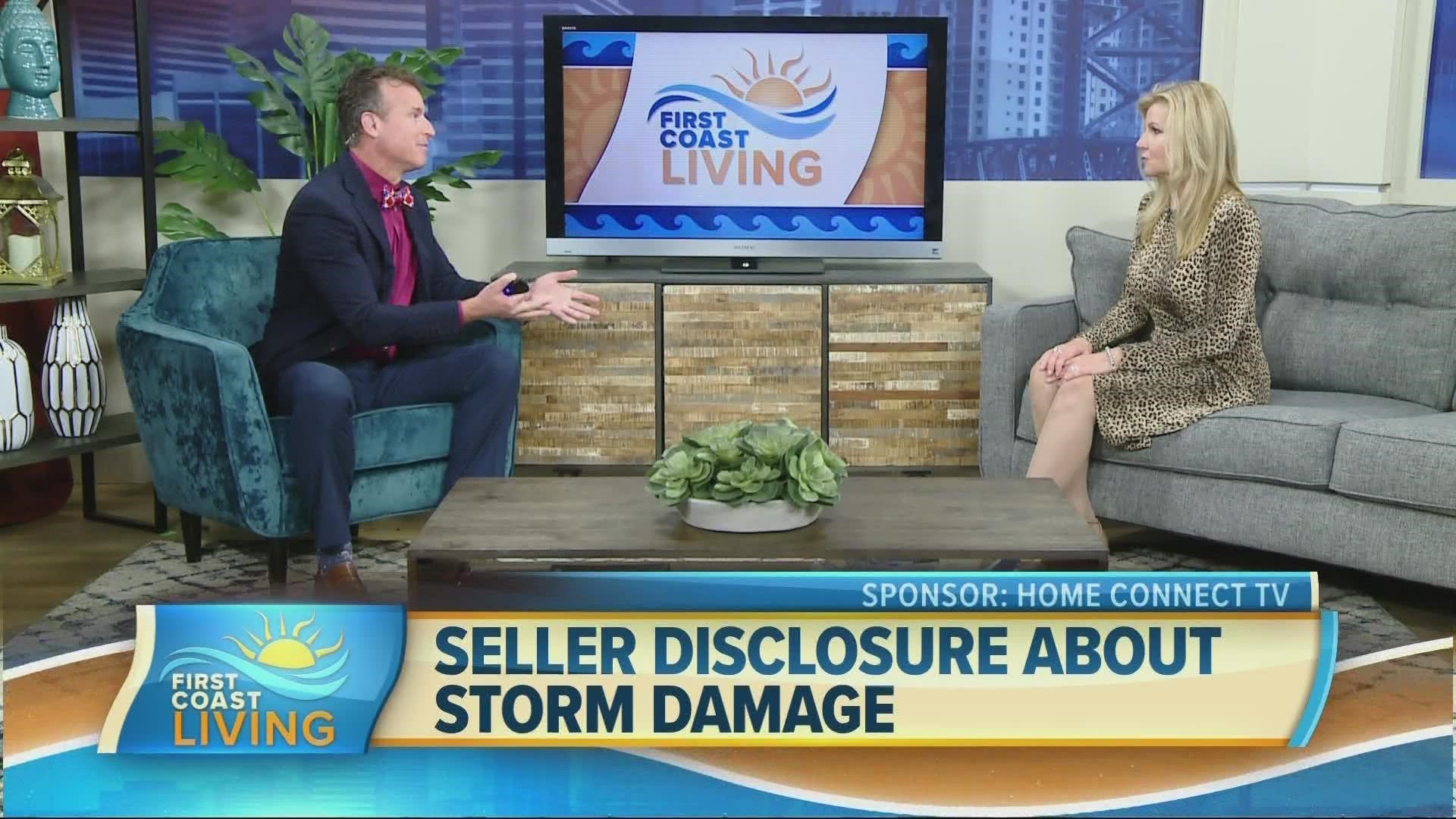 In the aftermath of Hurricane Ian, there have been 
questions about what sellers must disclose if their property was damaged from the storm.
