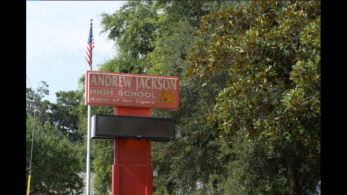 PHOTOS First Coast News helps remodel Andrew Jackson High School for