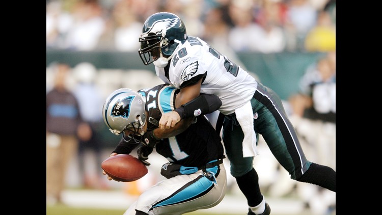 No. 3: Jacksonville native Brian Dawkins elected to Pro Football Hall of  Fame