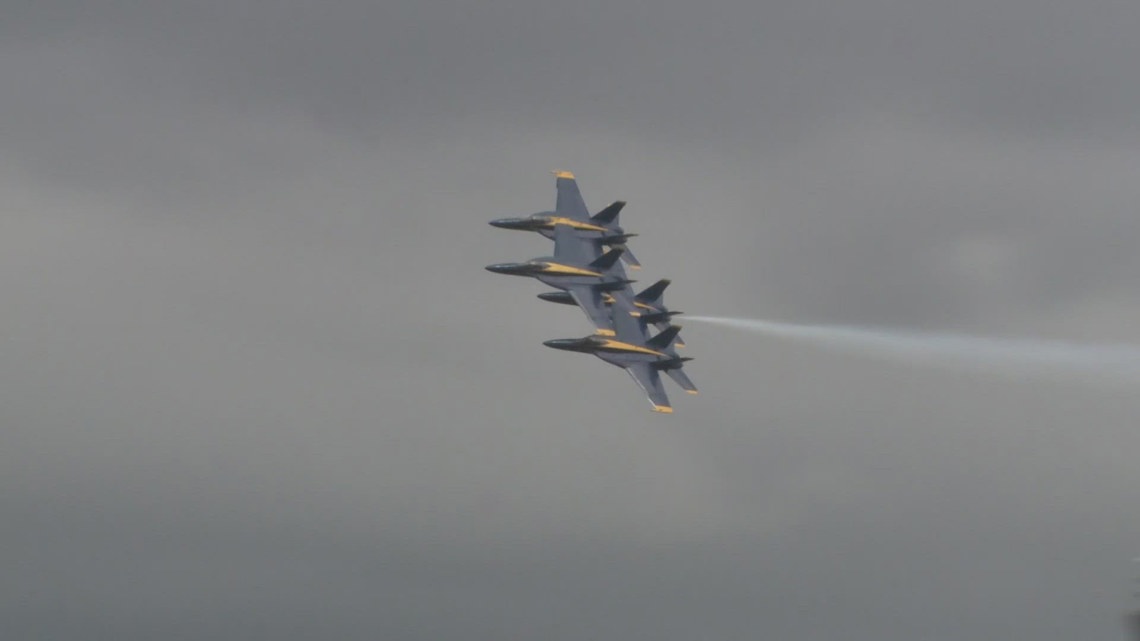 Thousands come out for 2024 NAS Jax Air Show featuring the Blue Angels